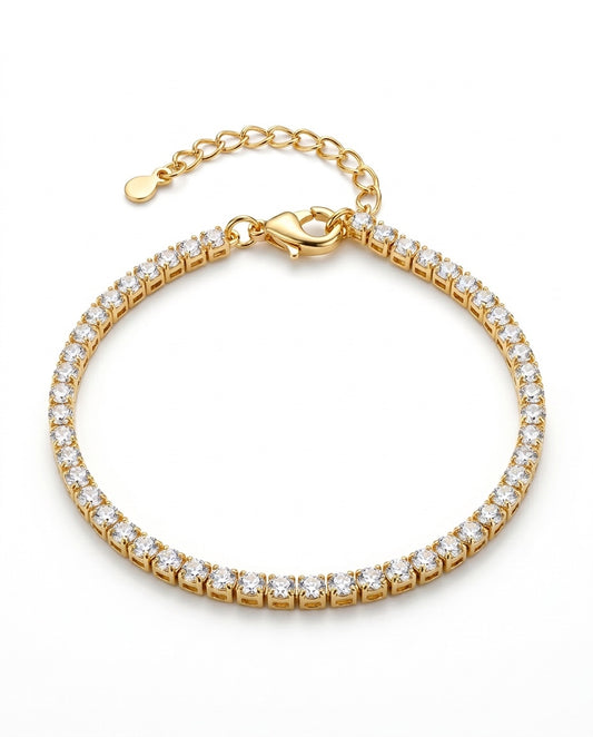 Pulseira Riviera Basic Dourada
