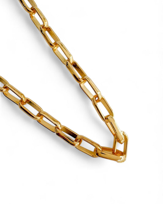 Colar Correntes Dourado