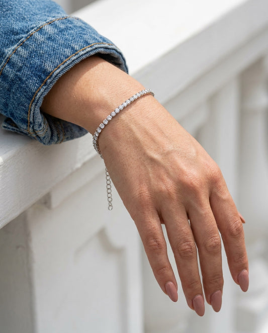 Pulseira Riviera Basic Prata