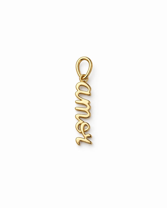 Pingente Amor Dourado