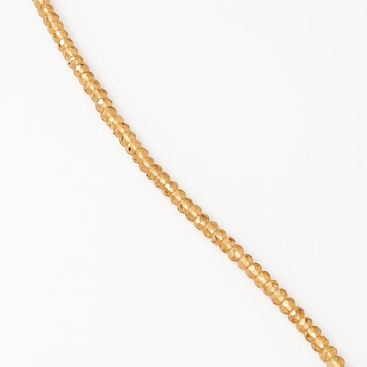 Pulseira Summer Dourada - Champagne