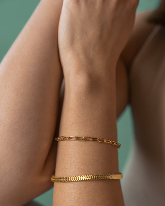 Pulseira Basic Dourada