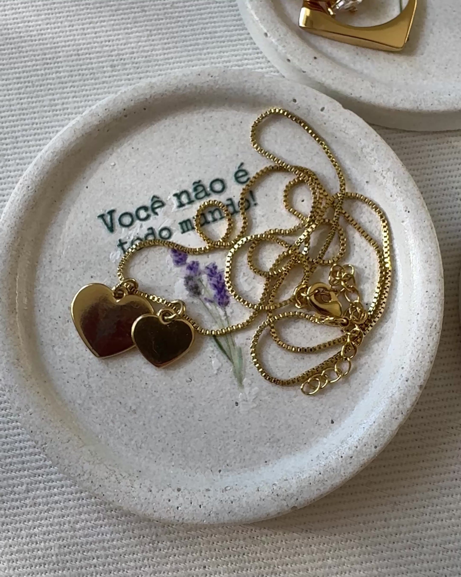 Mini Porta-Joias Dia das Mães